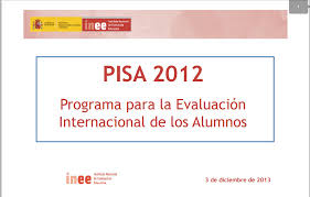Informe PISA 2012. Participación de Extremadura.